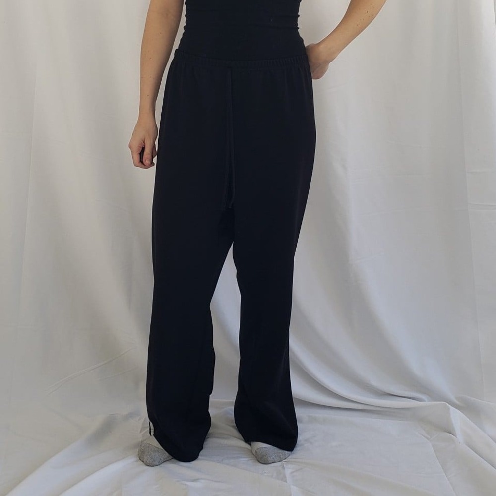 Y2K‎ Black Striped Sweatpants